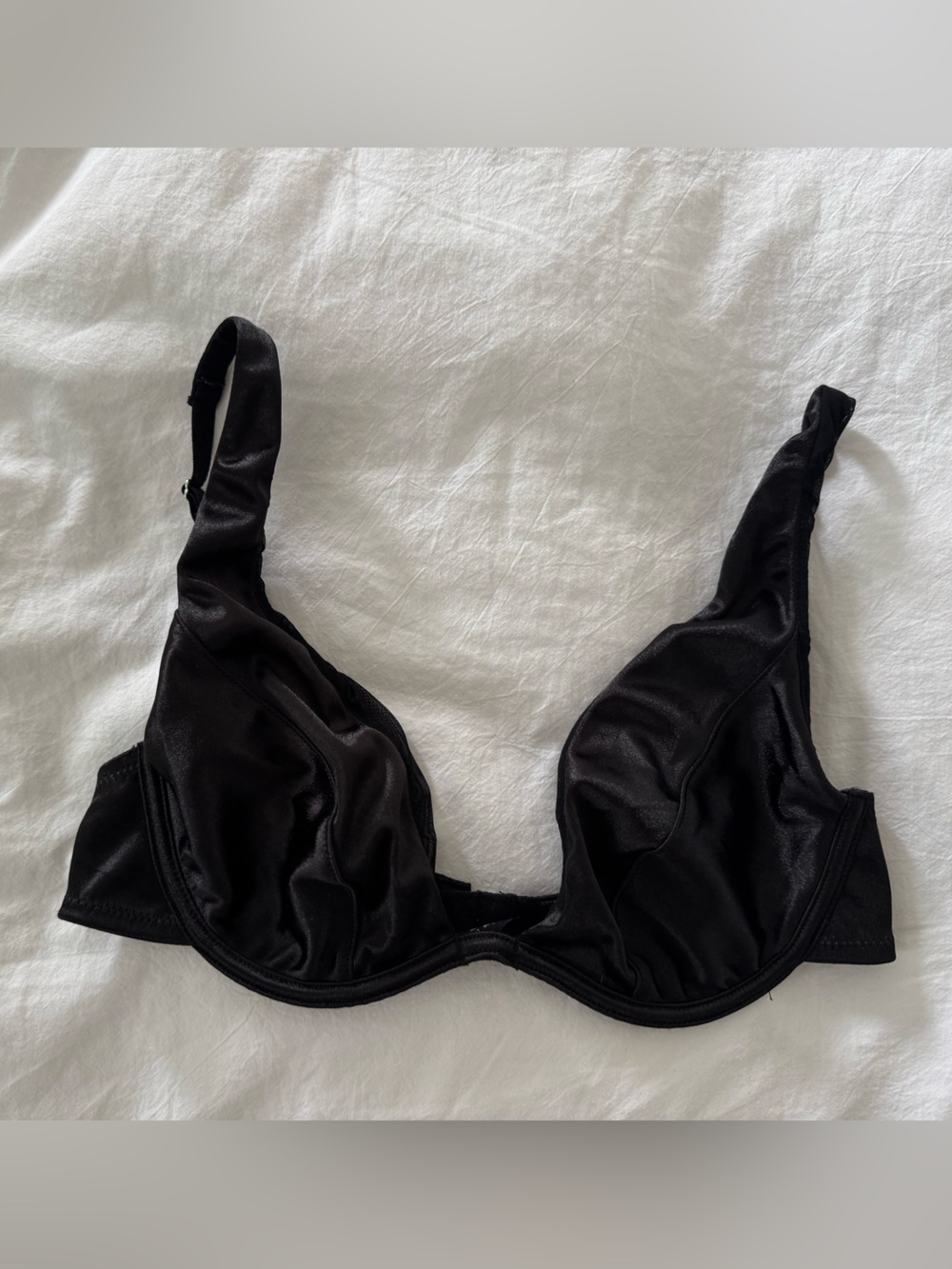 Out from Under Underwire Black Bra